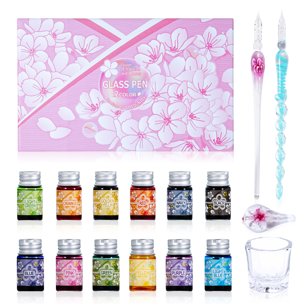 ガラスペンセット 桜華 | New-step-forward